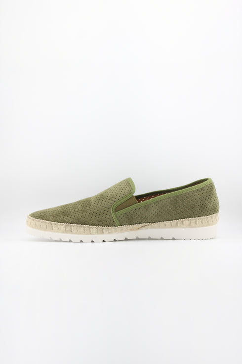 Verbenas Men Textured Slip-On Espadrille Loafers